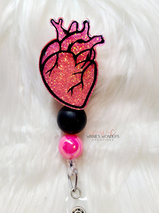 Anatomical Heart Badge Reel