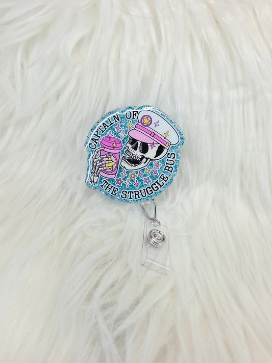 Captain of the Struggle Bus Badge Reel