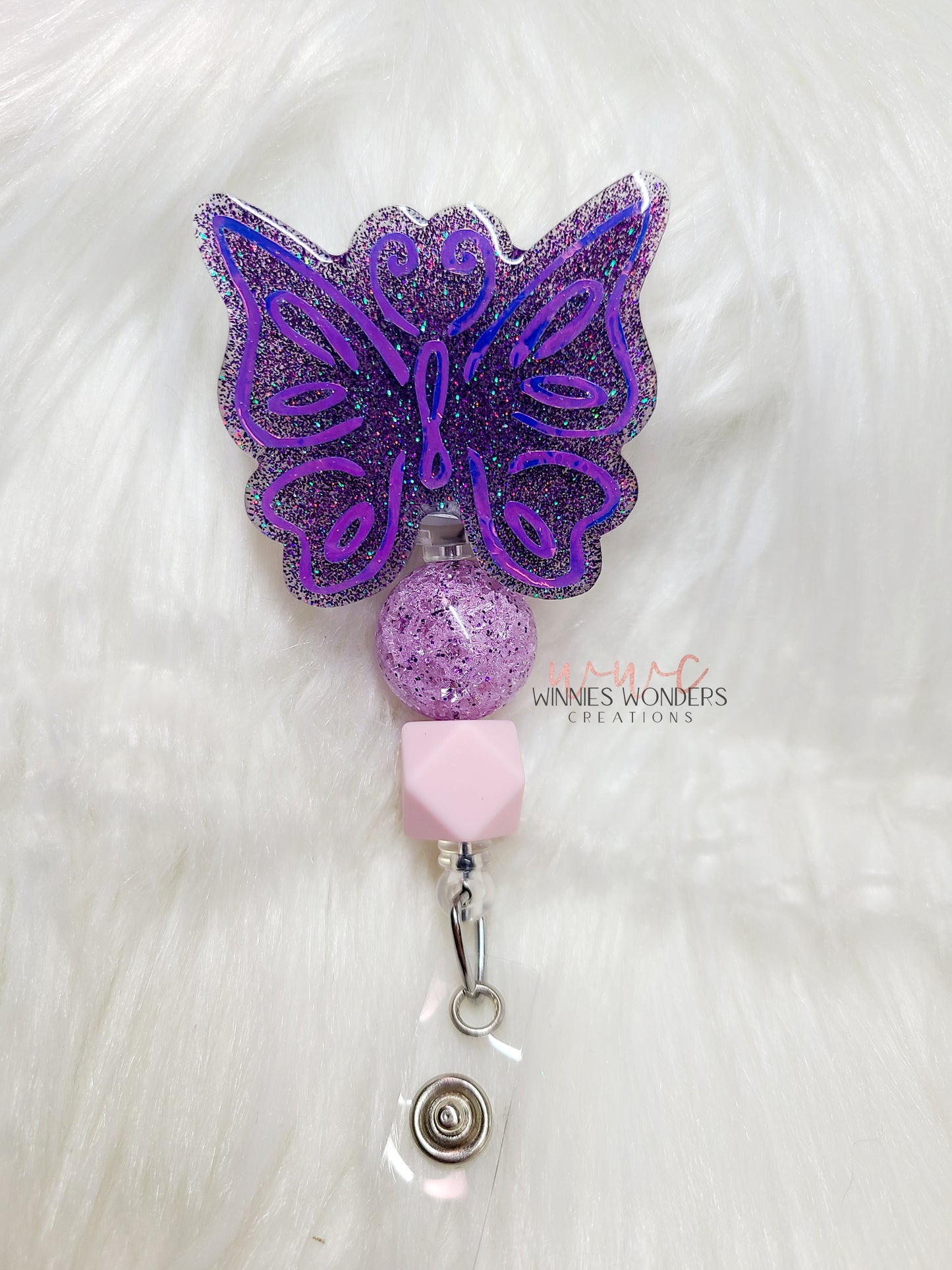 Butterfly Badge Reel