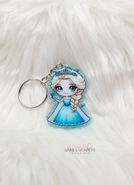 Ice Princess Keychain