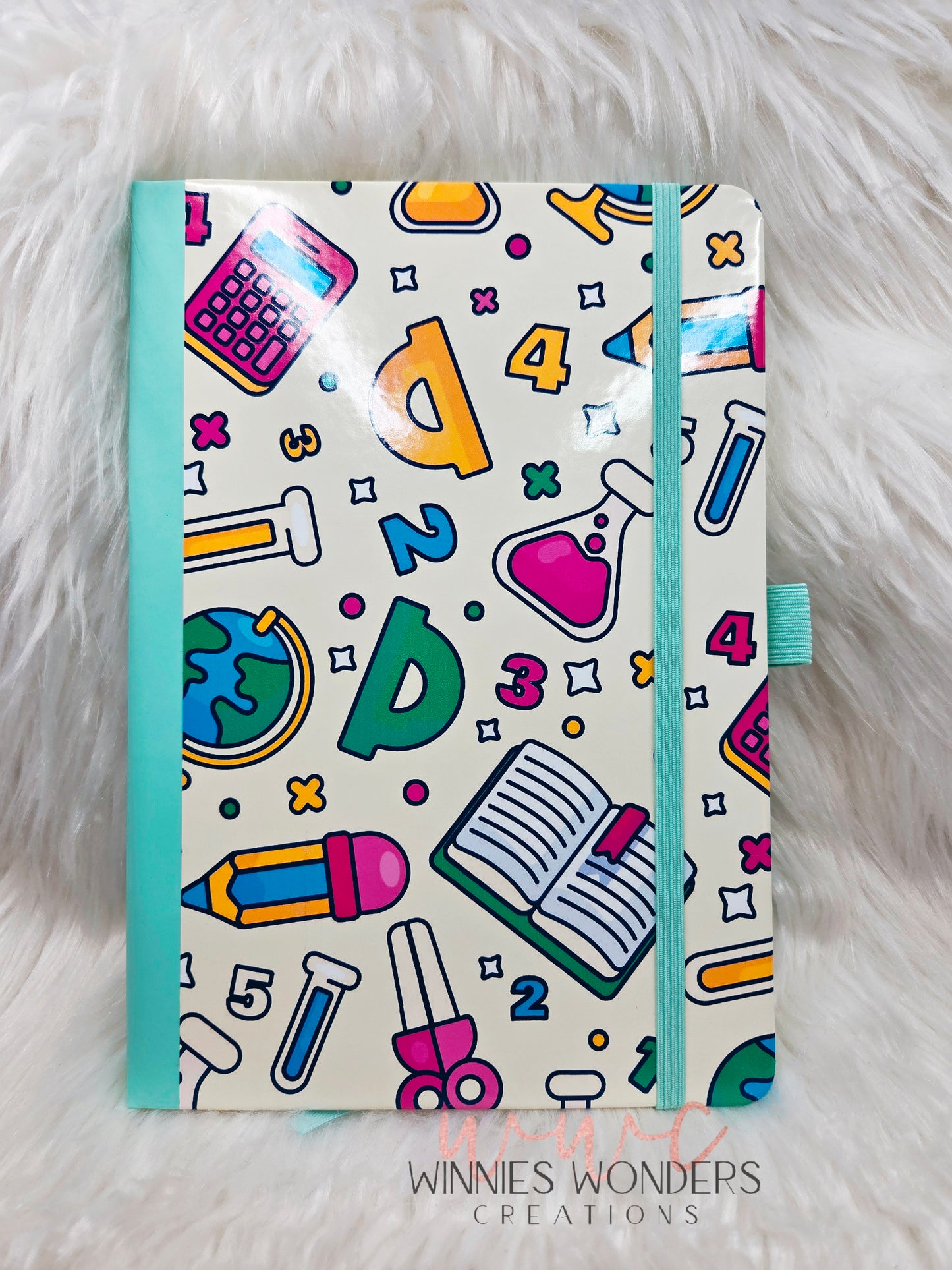 8.5 x 5.5 Notebook/Journal w/ Pen Holder