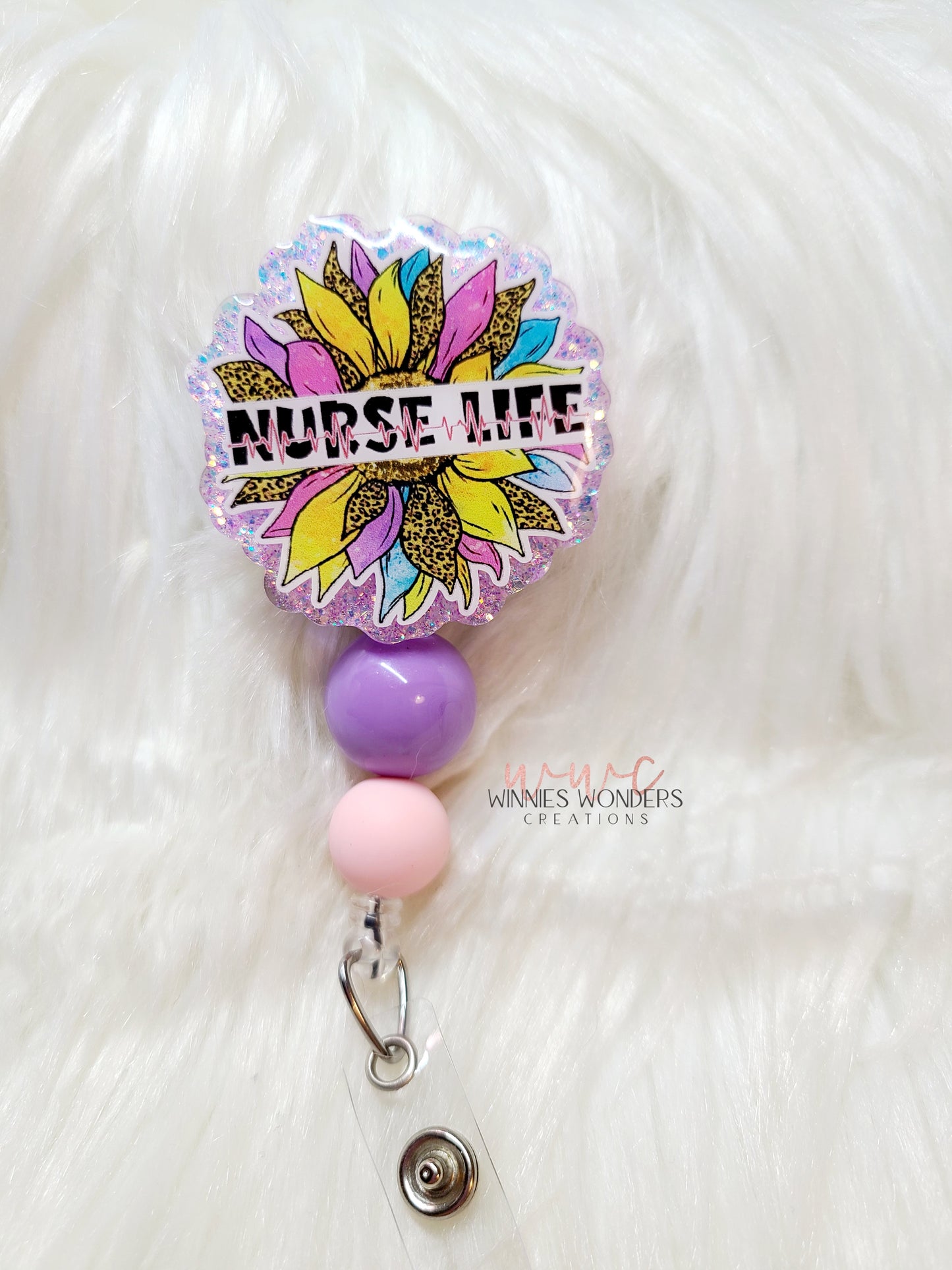 Nurse Life Badge Reel