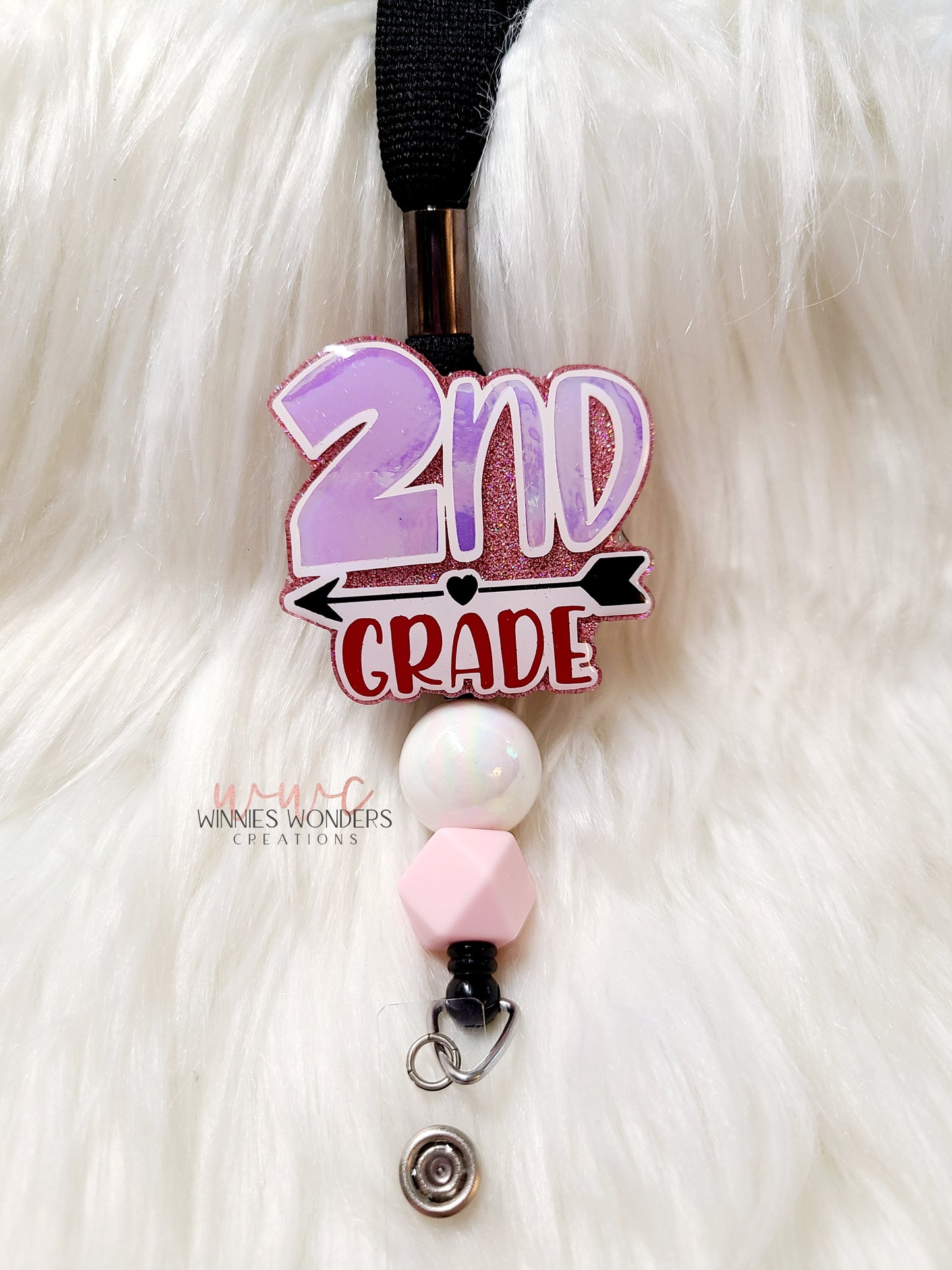 2nd Grade Teacher Lanyard