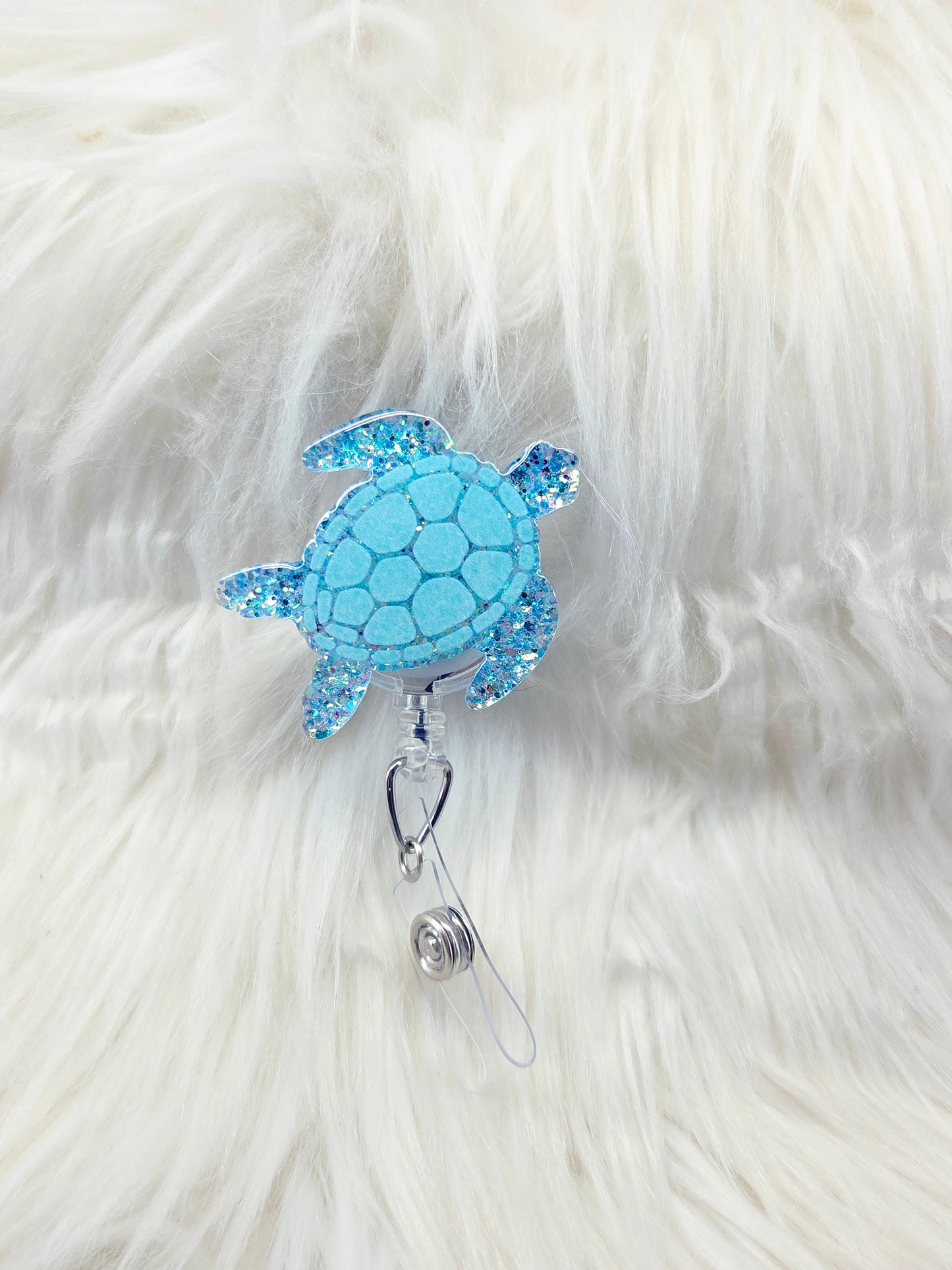 Sea Turtle Badge Reel
