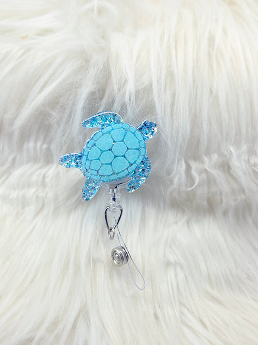Sea Turtle Badge Reel