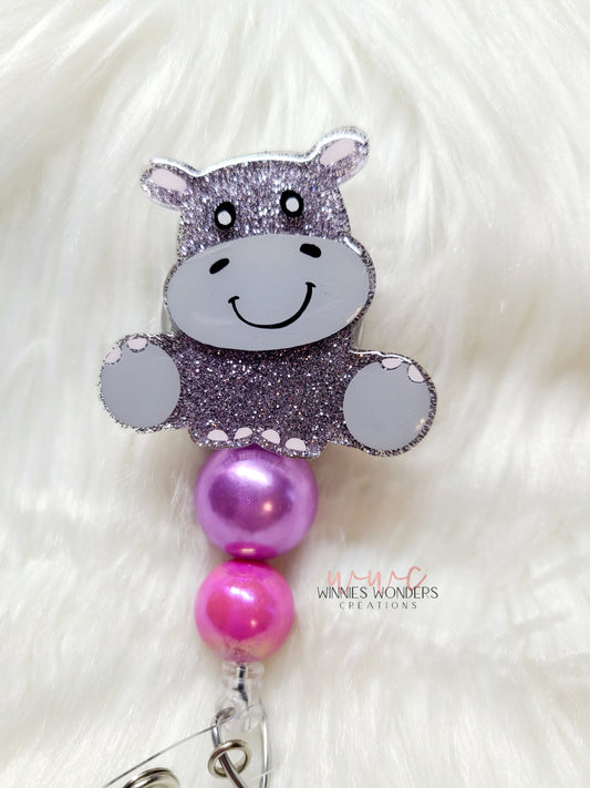 Hippo Badge Reel