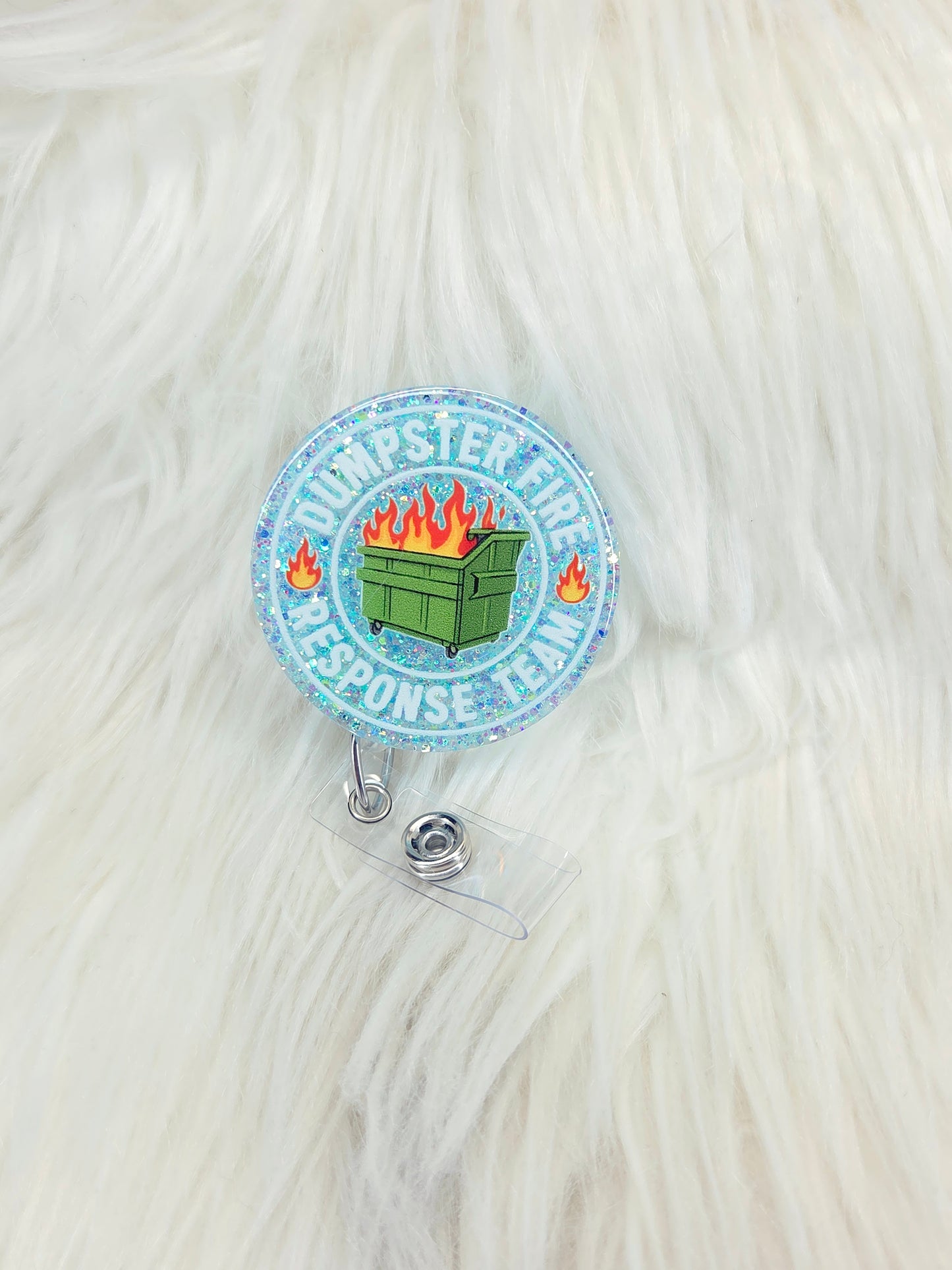 Dumpster Fire Response Team Badge Reel