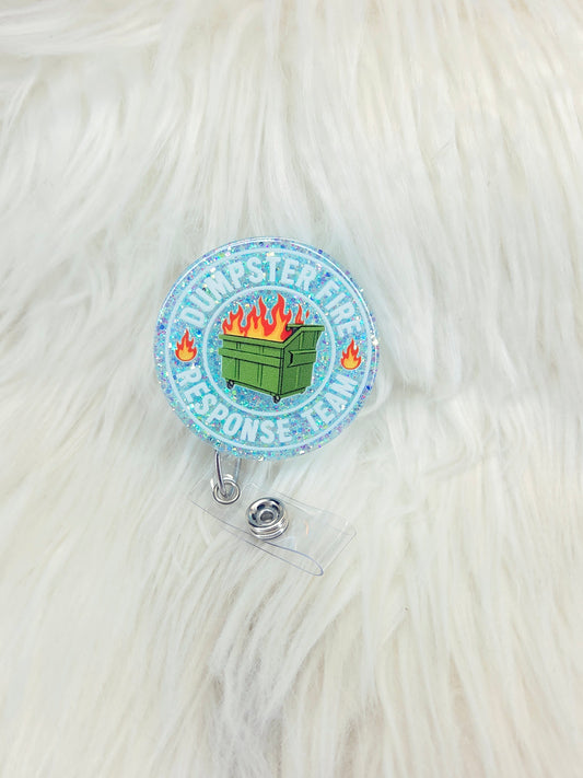 Dumpster Fire Response Team Badge Reel