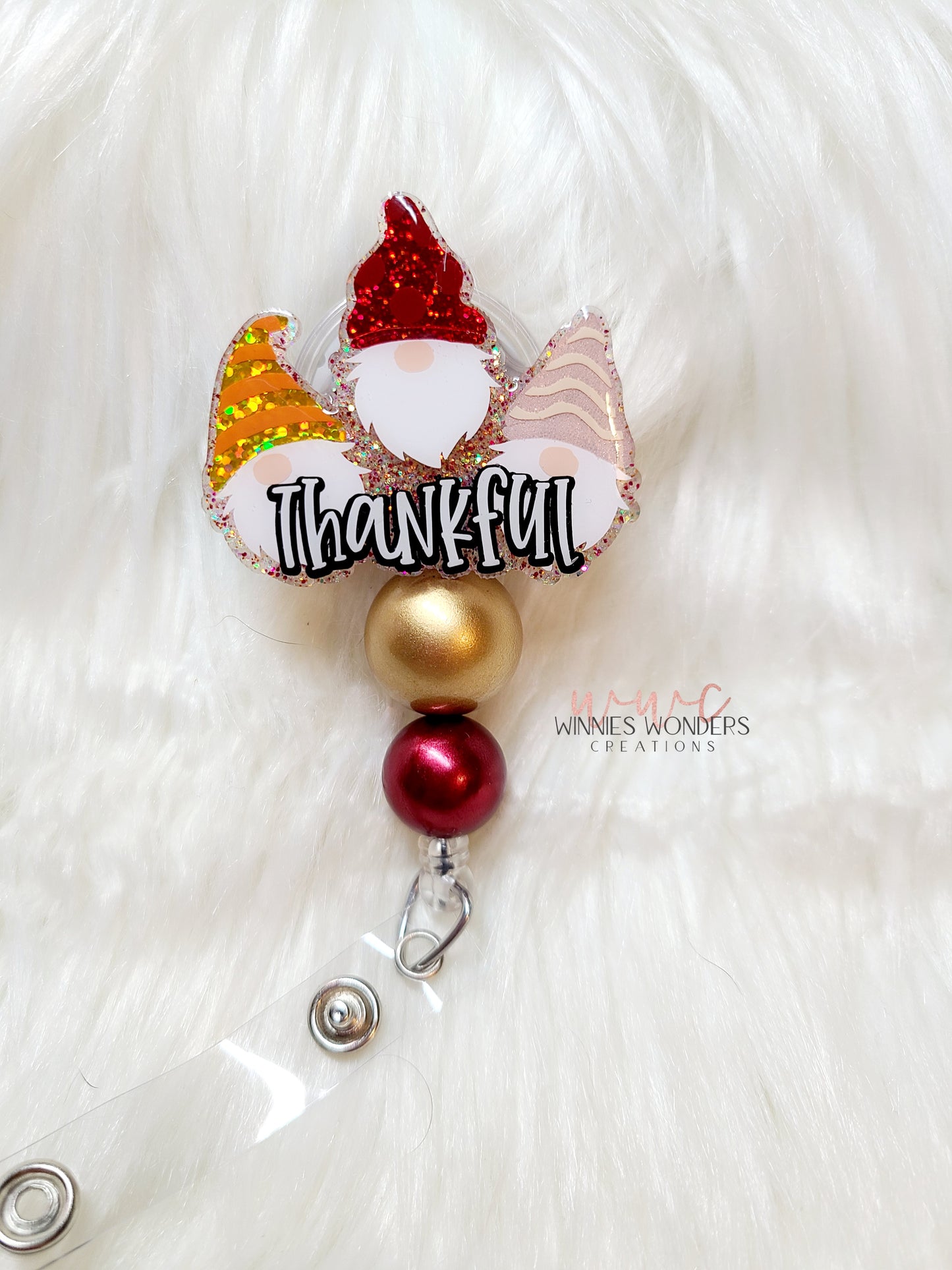 Thankful Gnomes Badge Reel