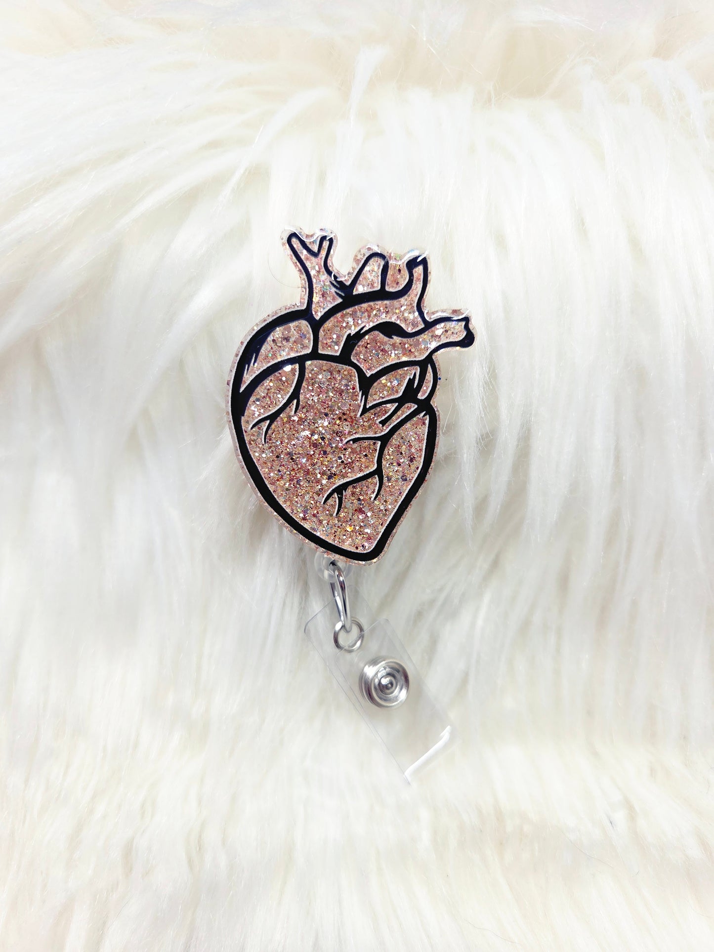Anatomical Heart Badge Reel