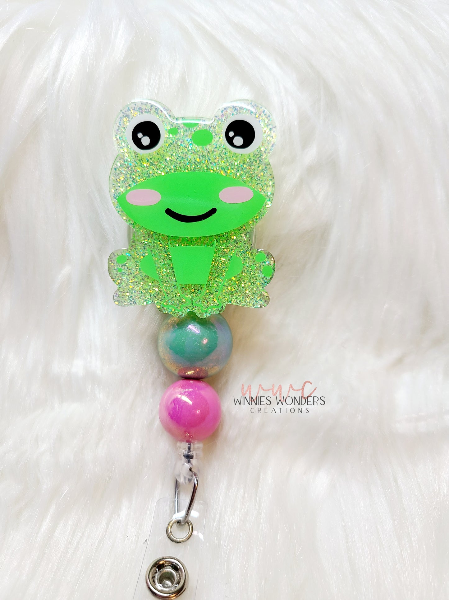 Frog Badge Reel