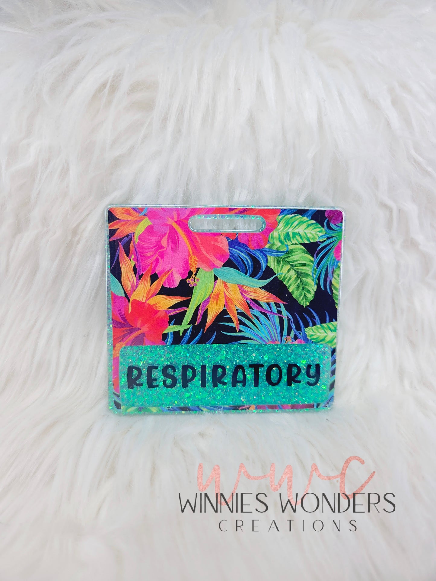 Respiratory Horizontal Badge Buddy