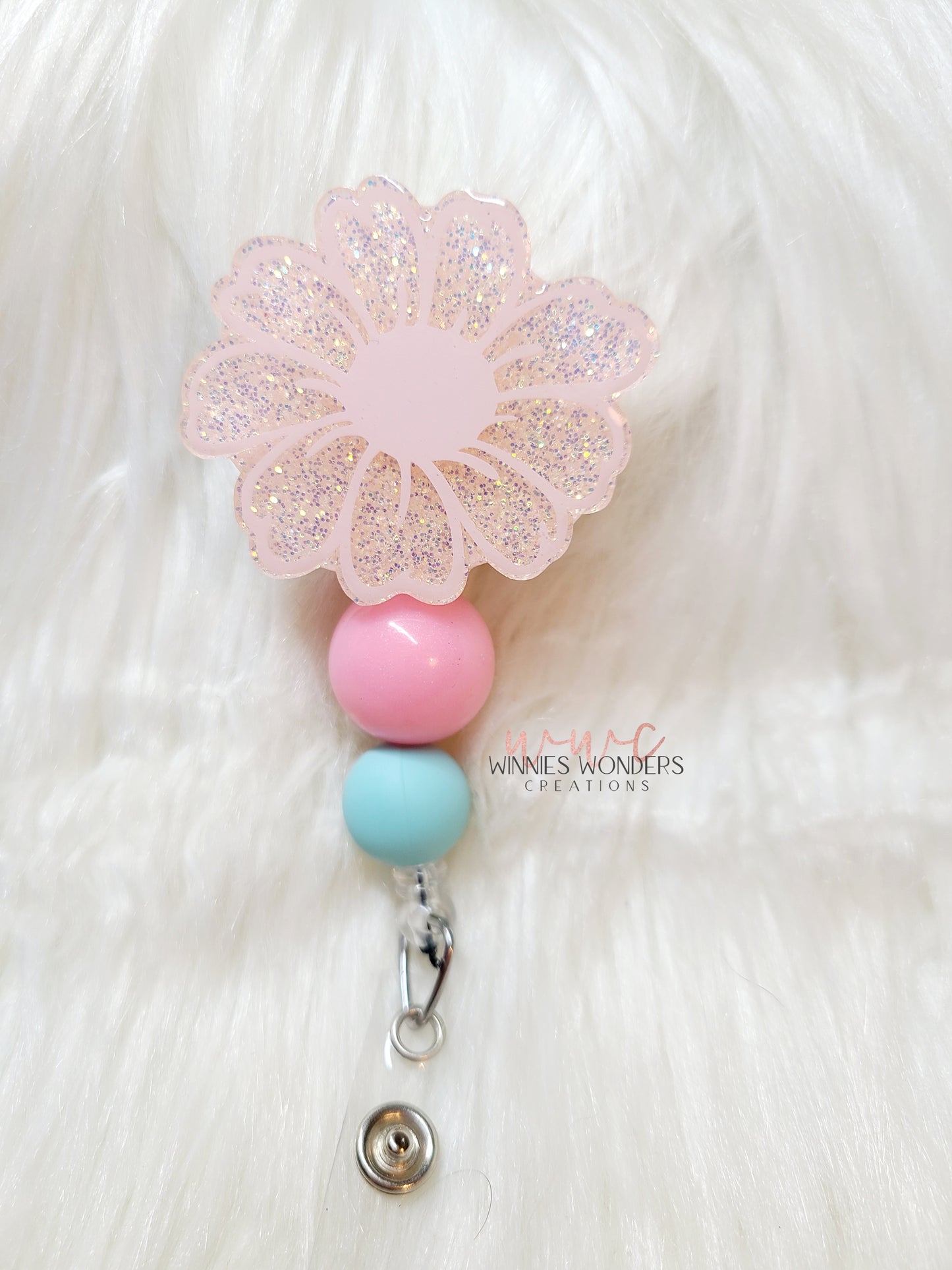 Flower Badge Reel