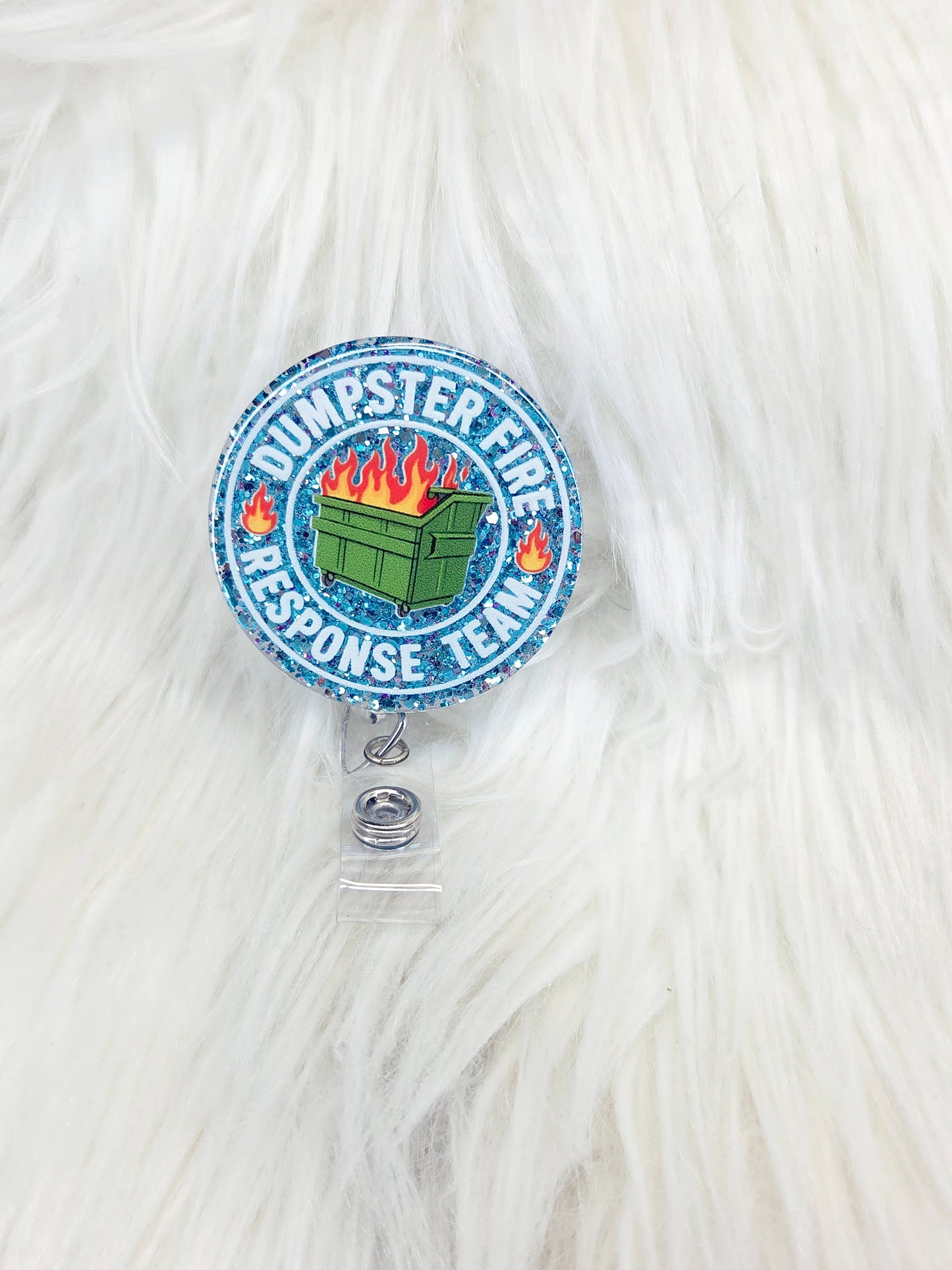 Dumpster Fire Response Team Badge Reel
