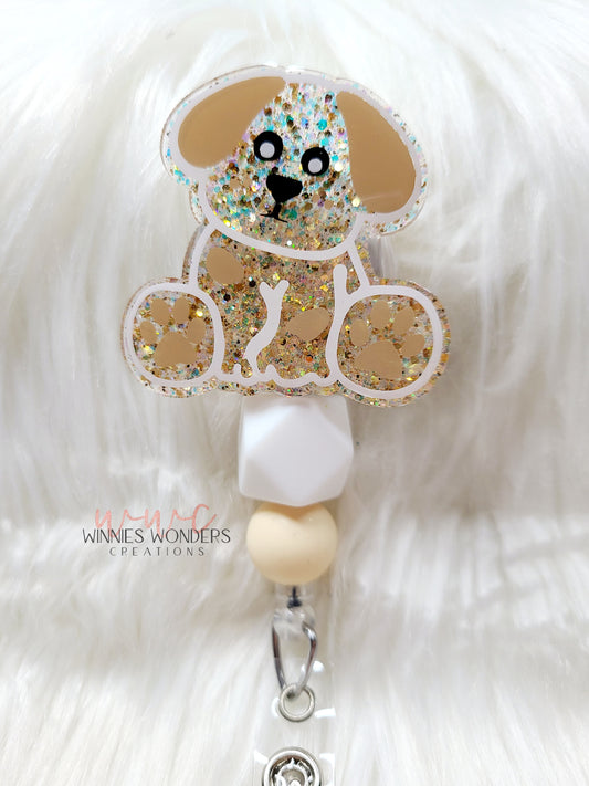 Dog Badge Reel