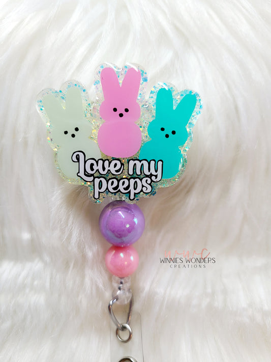 Love My Peeps Badge Reel