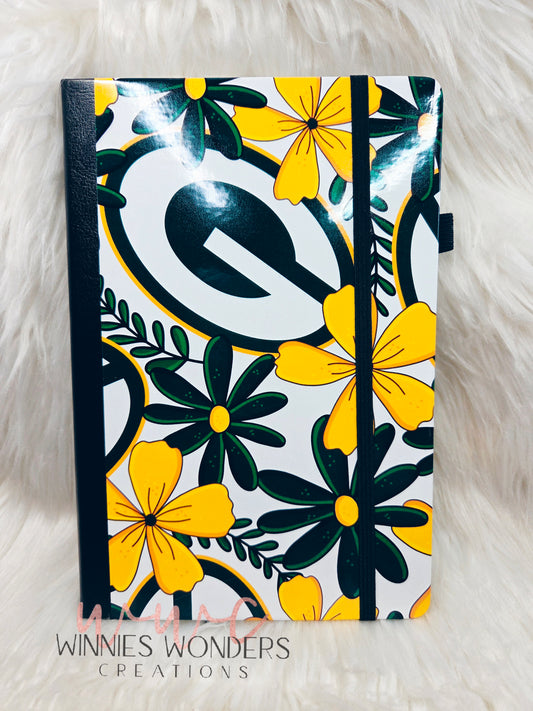 8.5 x 5.5 Notebook/Journal w/ Pen Holder