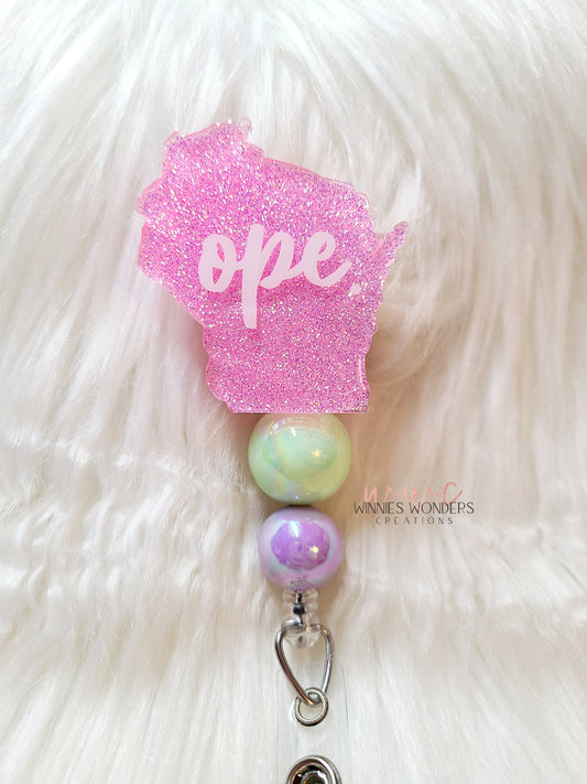 OPE Wisconsin Badge Reel