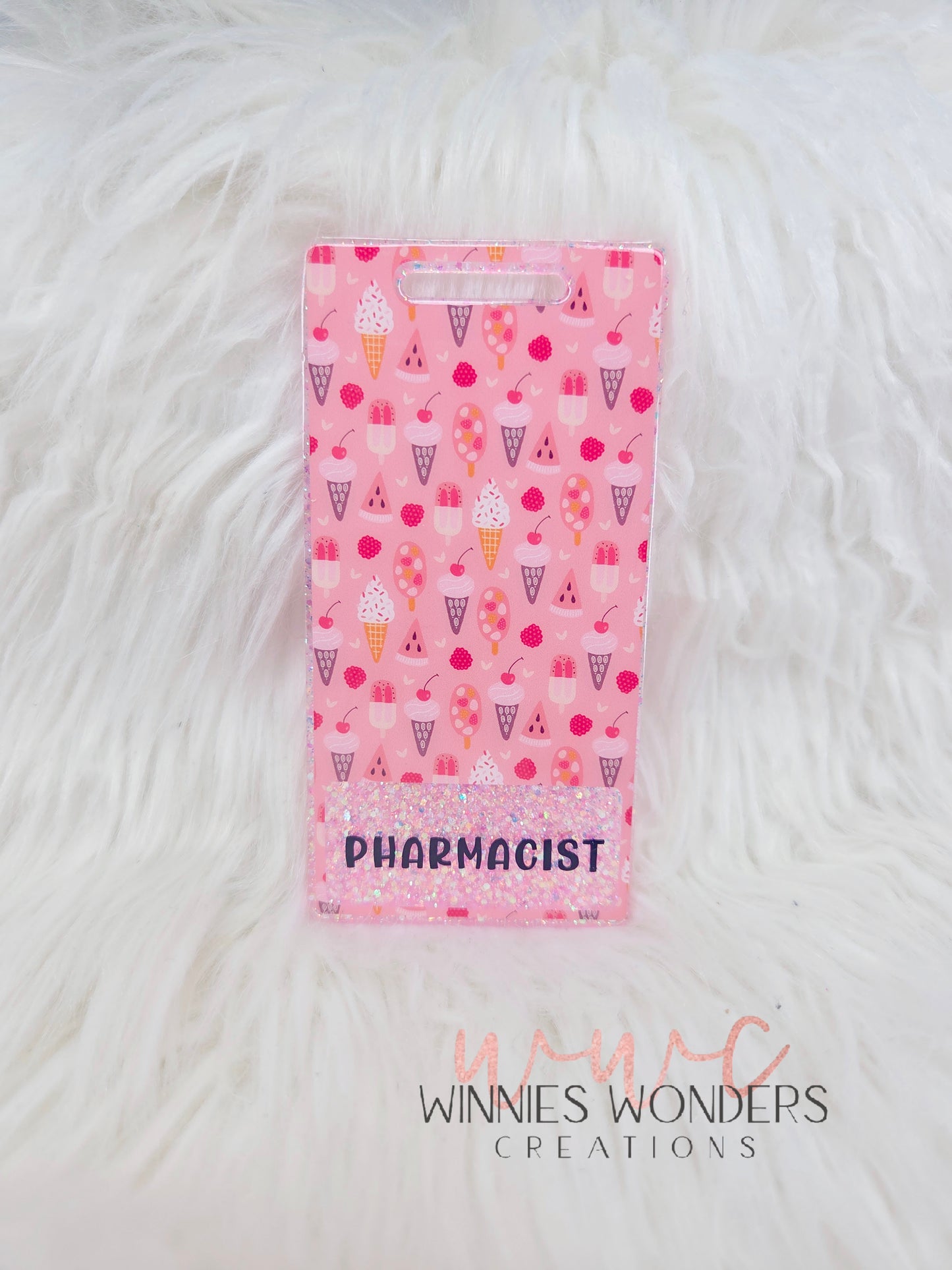 Pharmacist Vertical Badge Buddy
