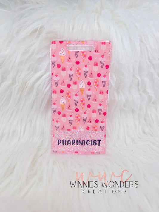Pharmacist Vertical Badge Buddy
