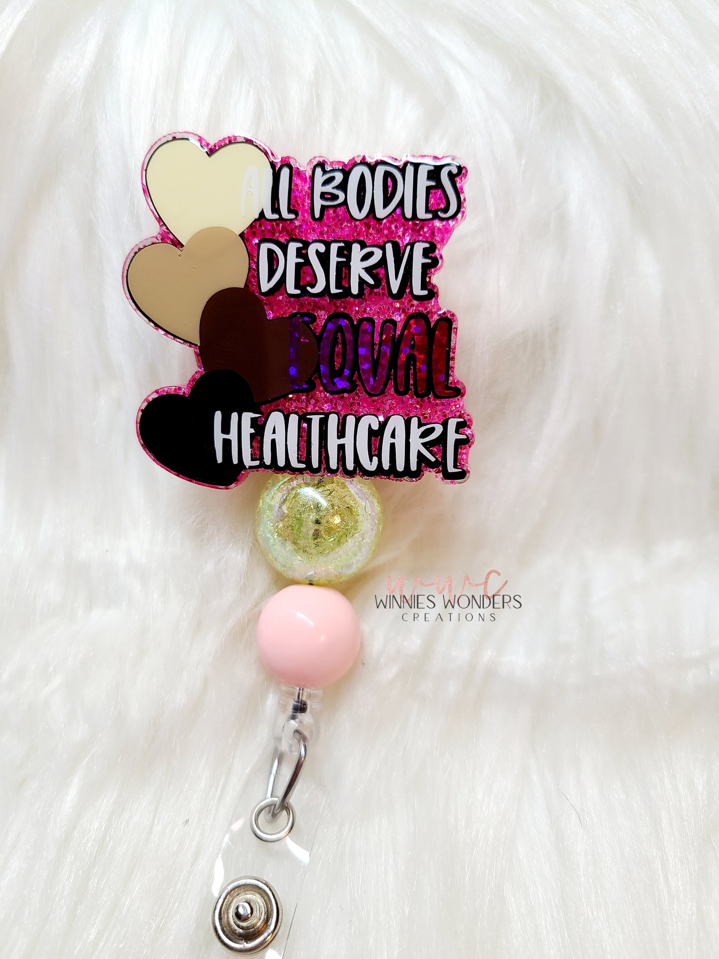 Equal Healthcare Badge Reel