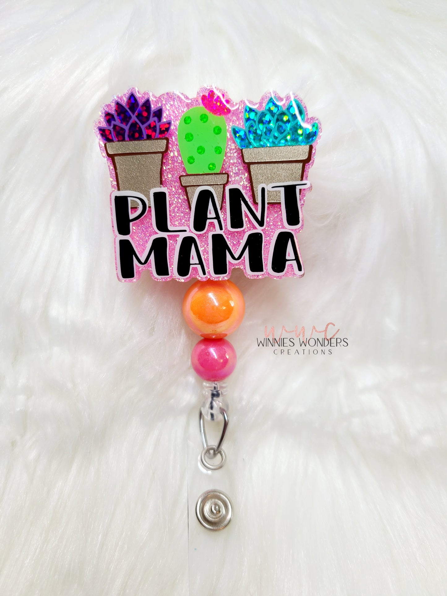 Plant Mama Badge Reel