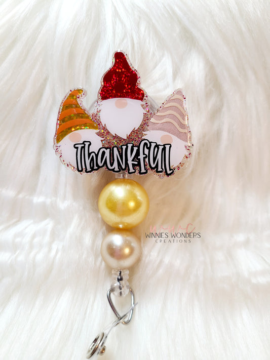 Thankful Gnomes Badge Reel