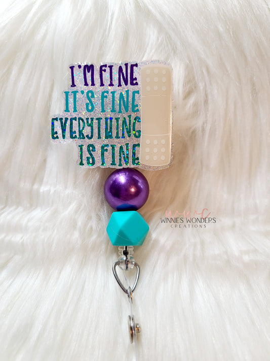 Everything is Fine Badge Reel