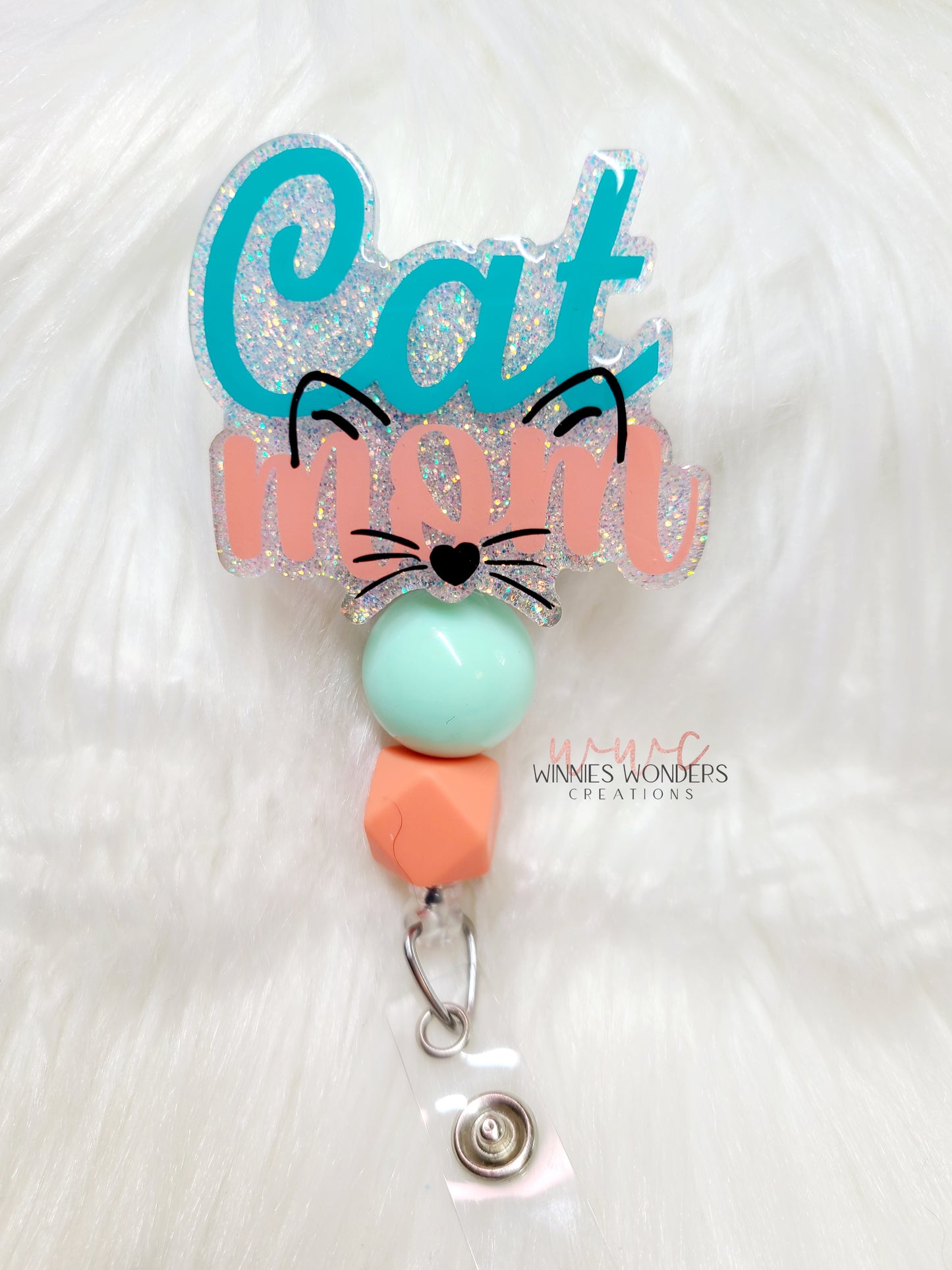 Cat Mom Badge Reel