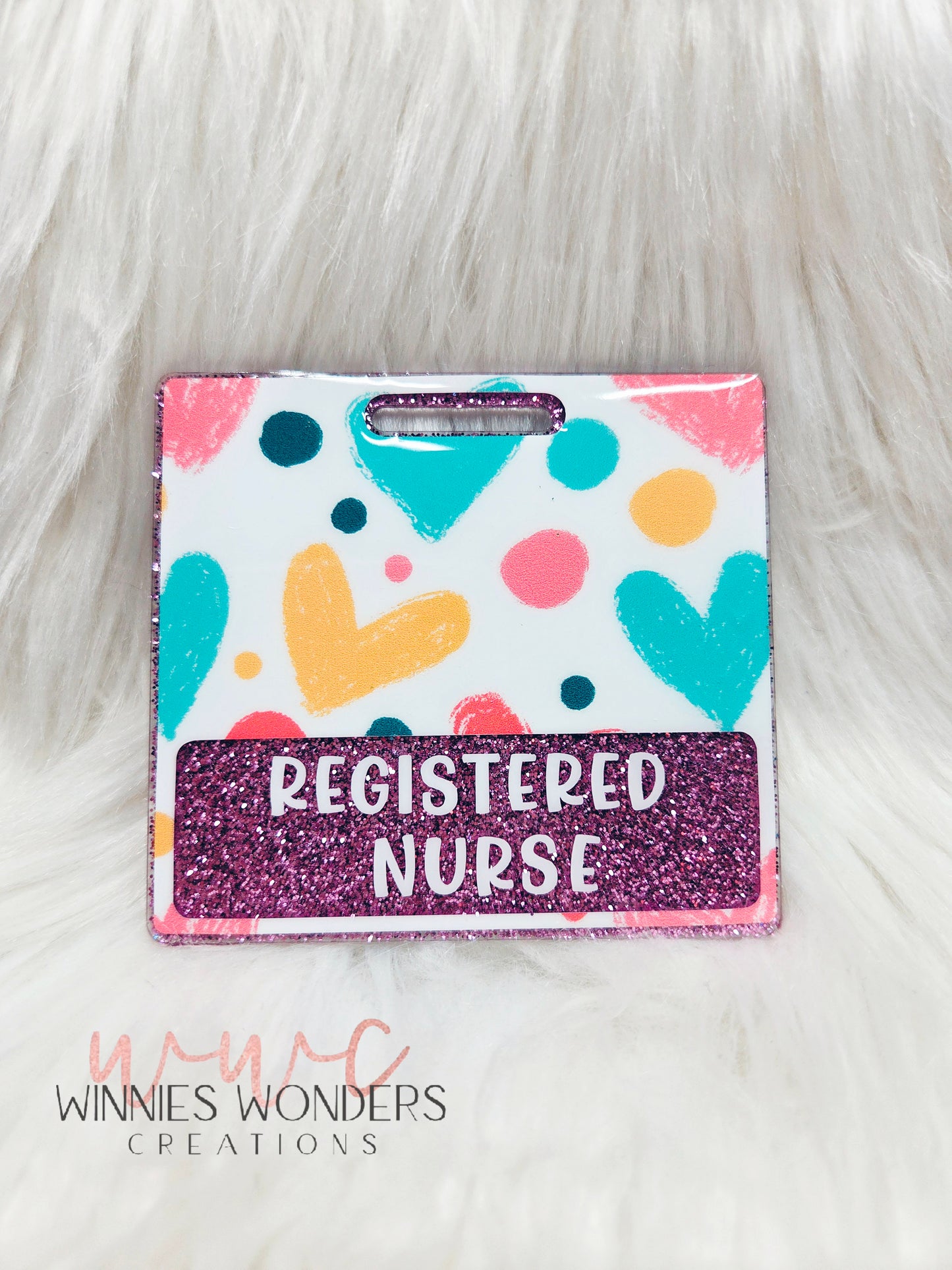 Registered Nurse Horizontal Badge Buddy