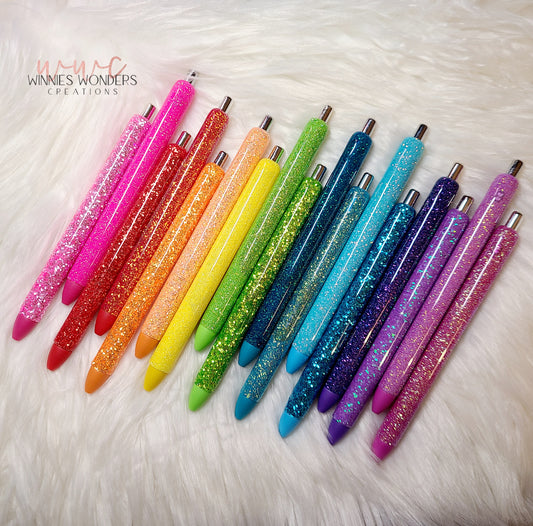 COLORED INK Glitter Pens