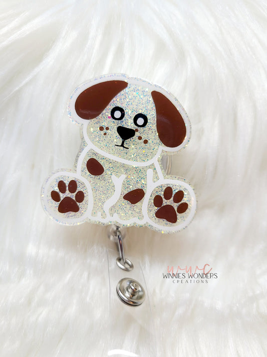 Dog Badge Reel