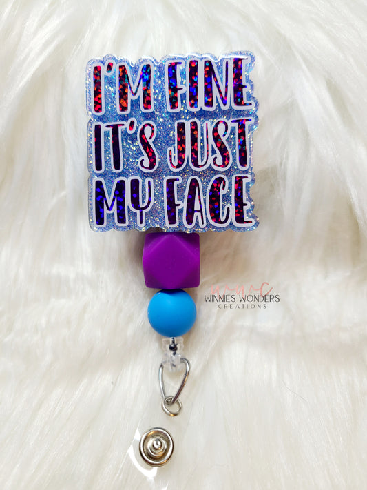 Just My Face Badge Reel