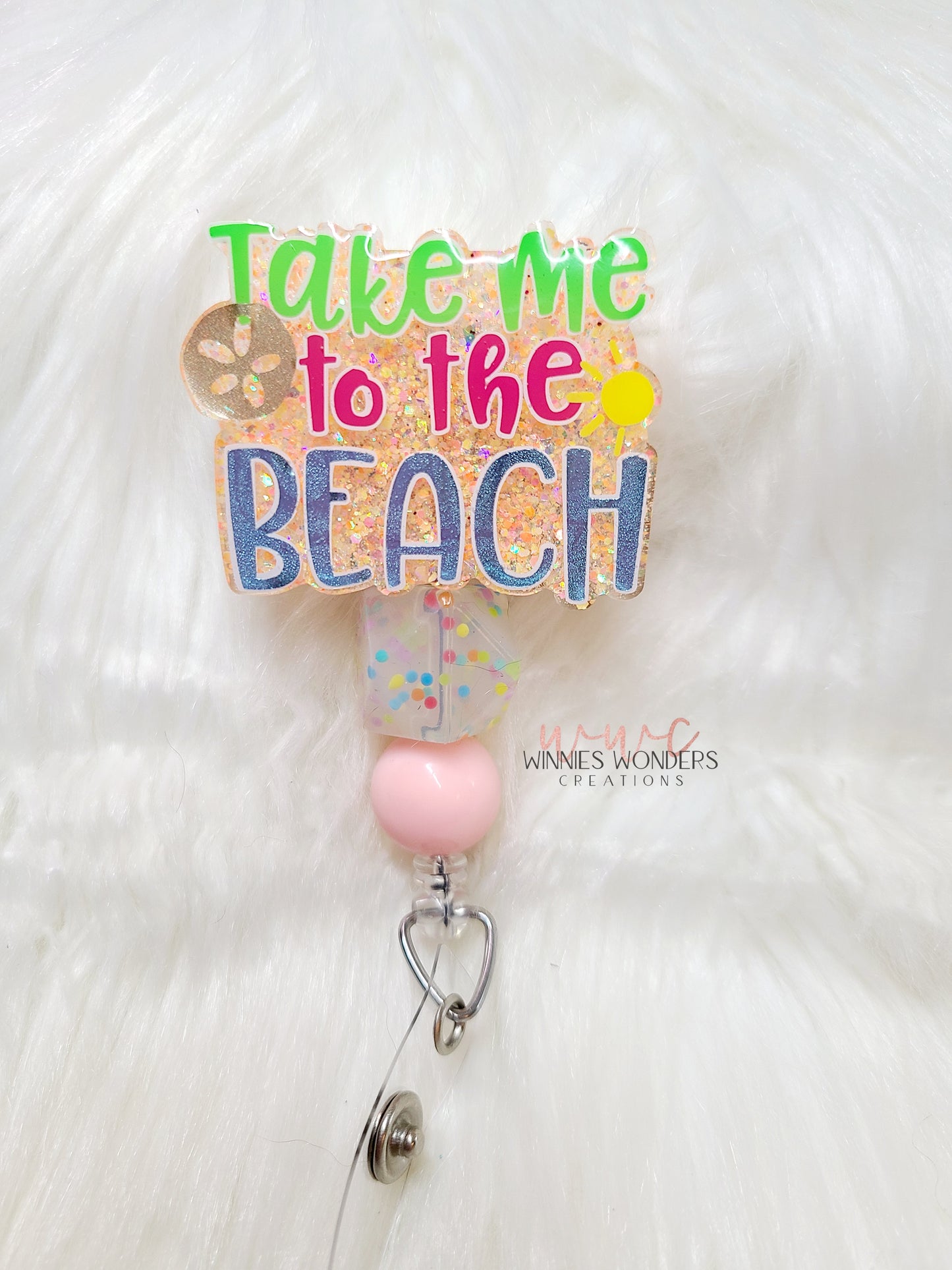 Beach Badge Reel