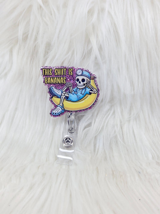 Shift Bananas Badge Reel