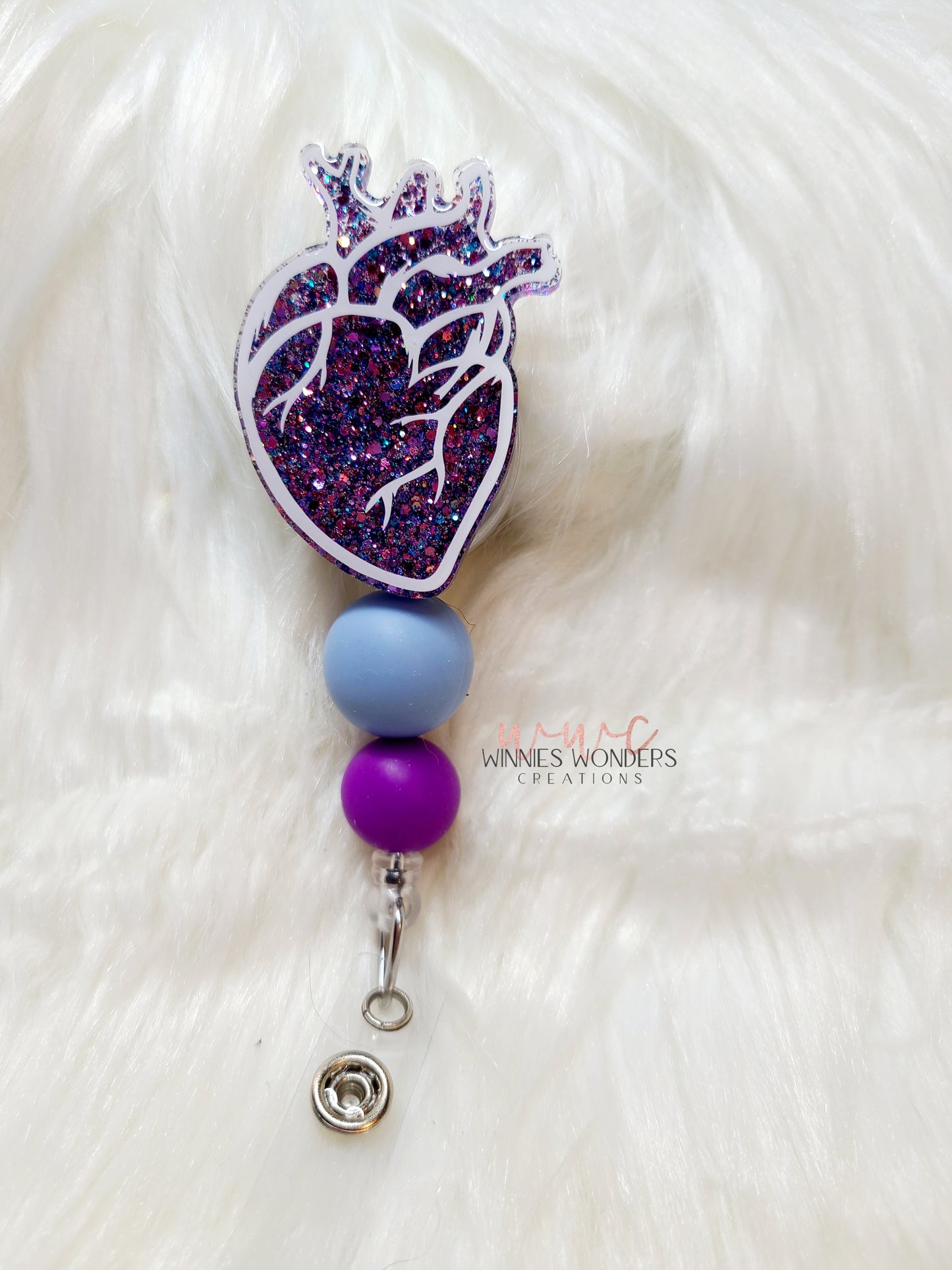 Anatomical Heart Badge Reel