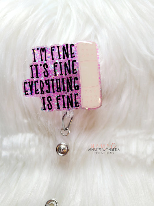Im/Its/Everything is Fine Badge Reel