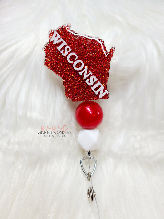 Wisconsin Badge Reel