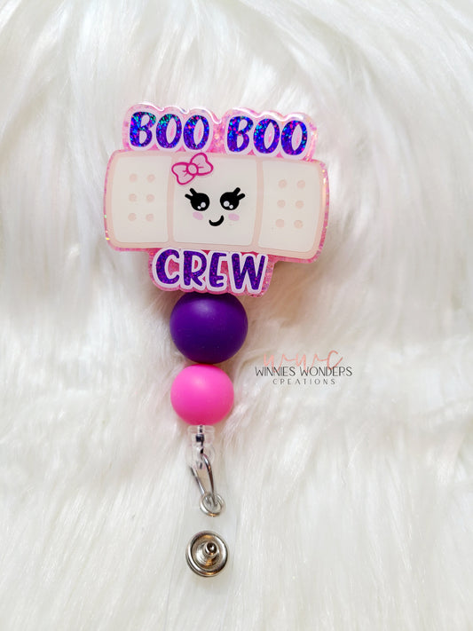 Boo Boo Crew Badge Reel