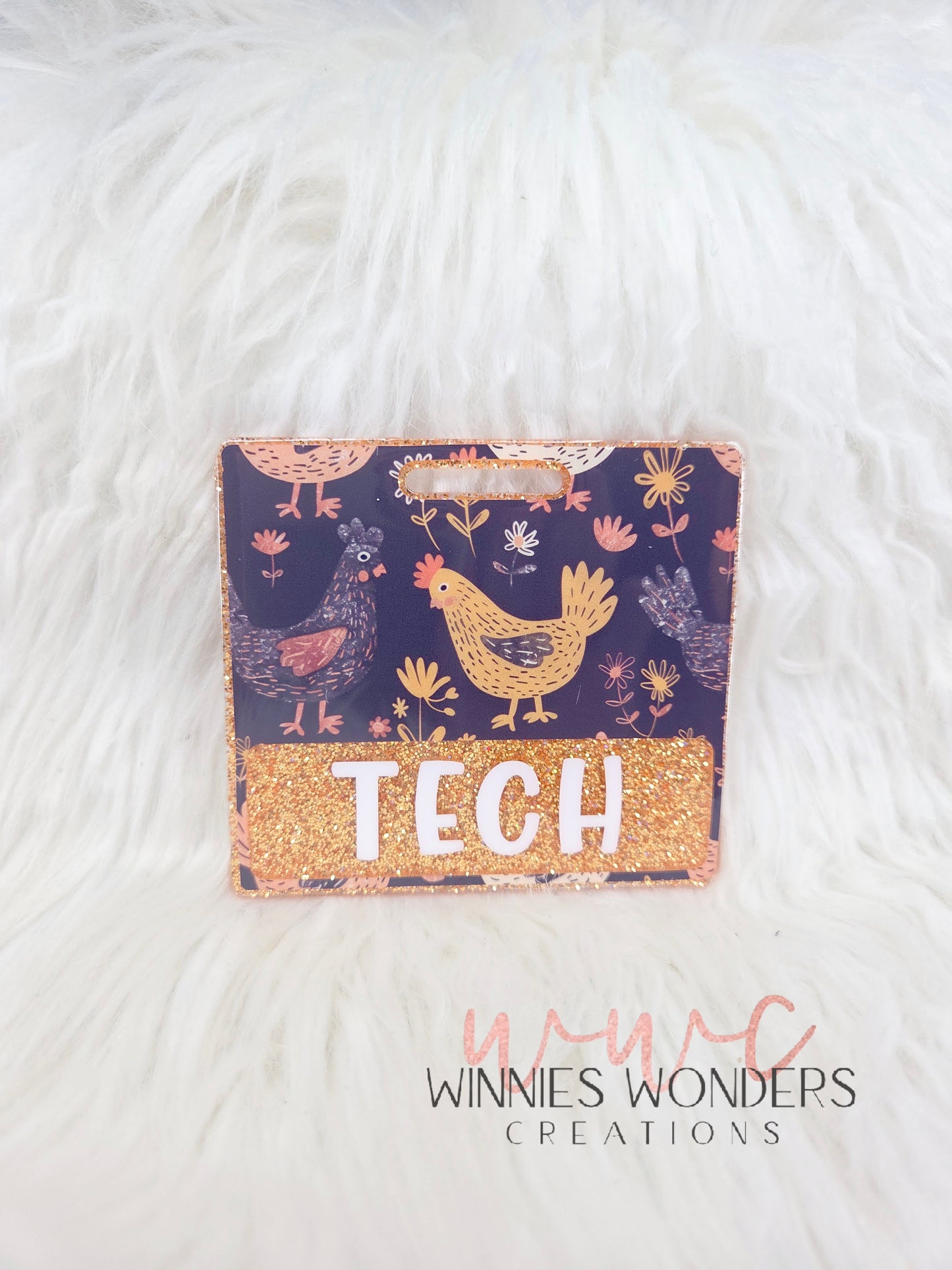 Tech Horizontal Badge Buddy