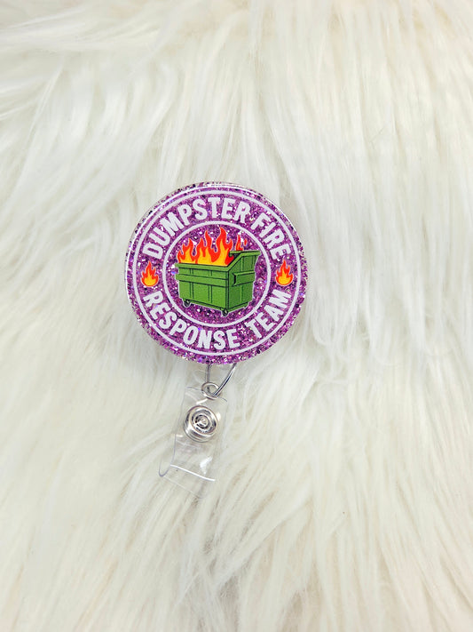Dumpster Fire Response Team Badge Reel