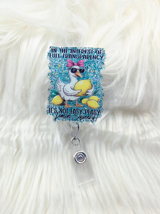 Easy Peasy Badge Reel