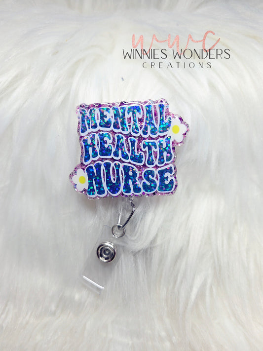 Mental Health Nurse Badge Reel