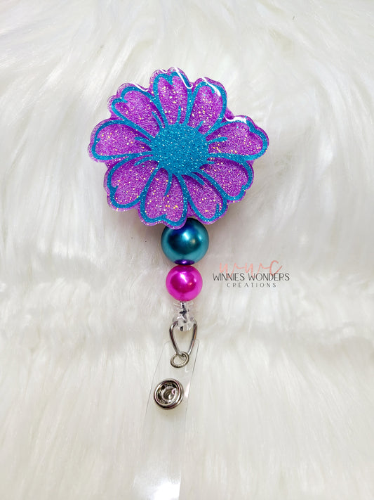 Flower Badge Reel