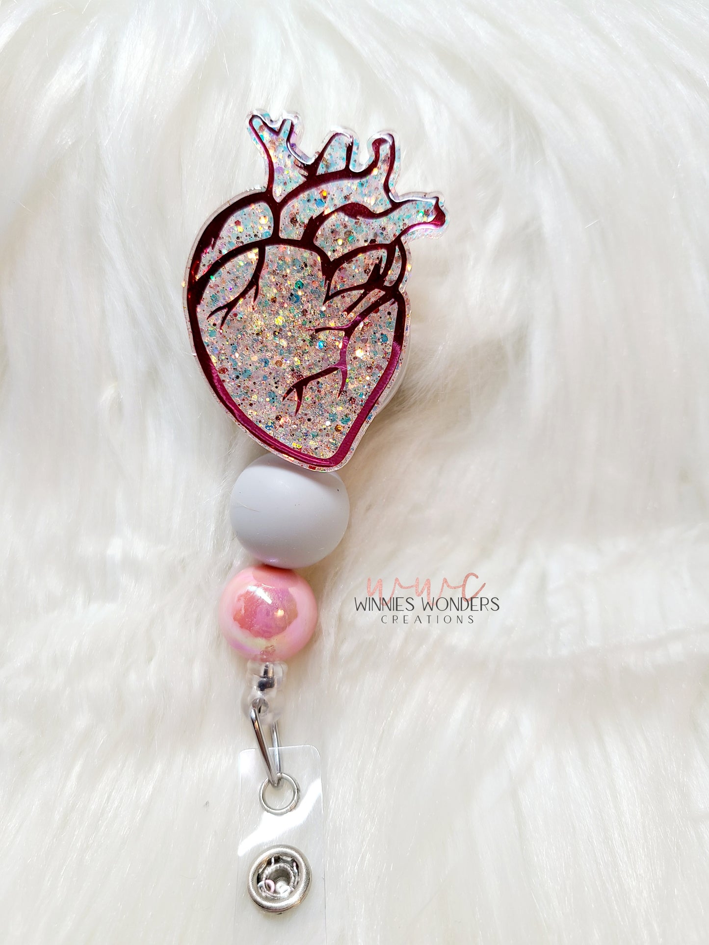 Anatomical Heart Badge Reel