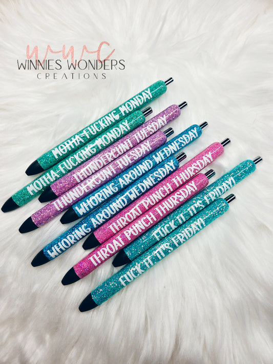 Sweary Week Pen Pack
