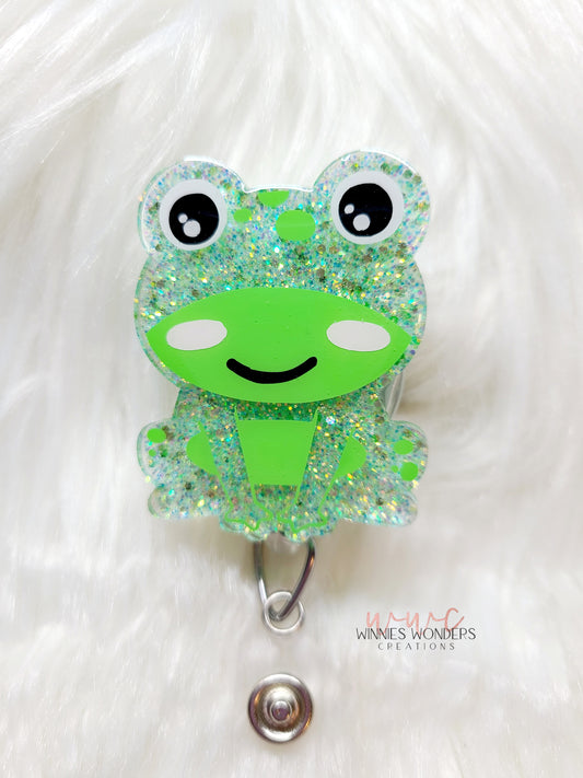 Frog Badge Reel