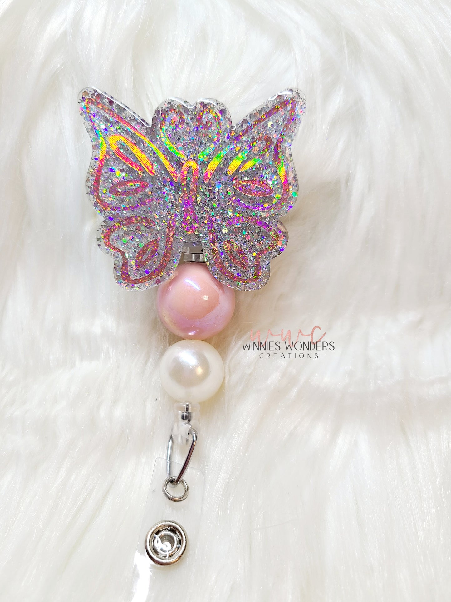 Butterfly Badge Reel