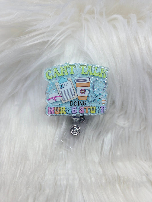 Nurse Stuff Badge Reel