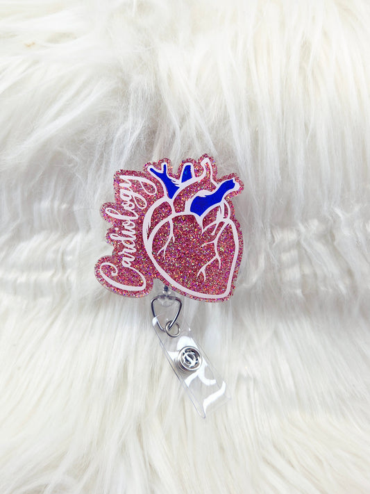 Cardiology Heart Badge Reel